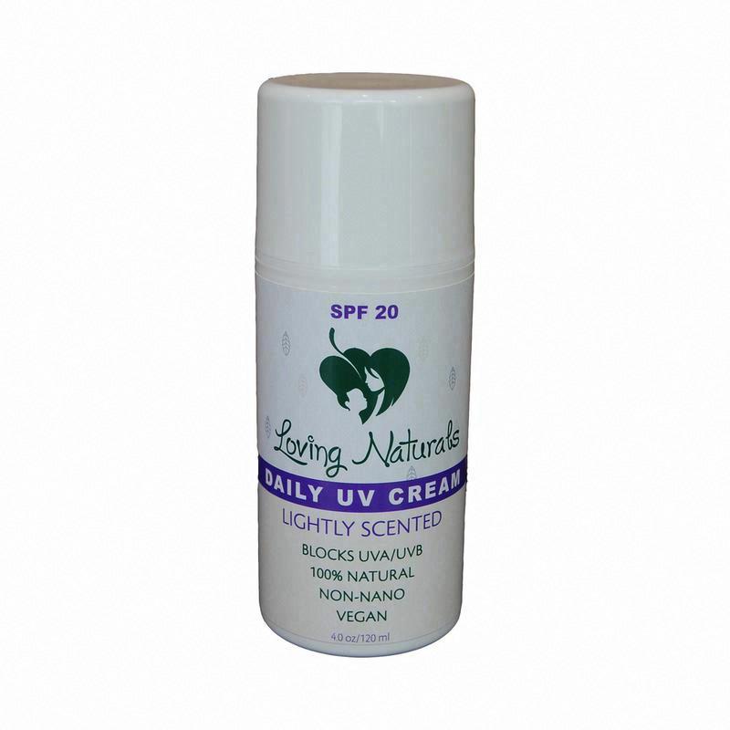 Loving Naturals Daily UV Cream, Lightly Scented, SPF 20 (2015 formulation)
