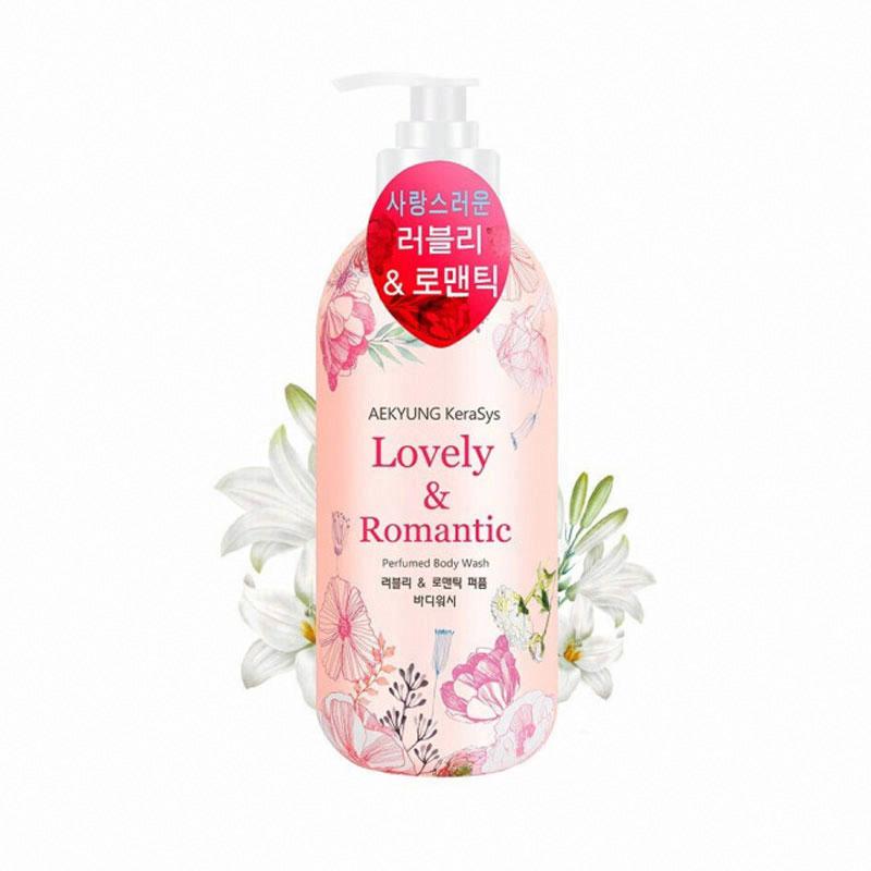 爱敬 科娜洗丝弹性滋养沐浴露AEKYUNG KeraSys Lovely & Romantic Perfumed Body Wash