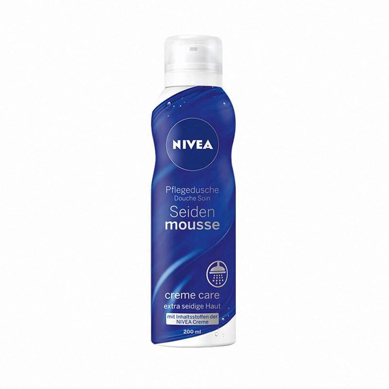 妮维雅丝柔香润沐浴慕斯-奢宠醇香（新）NIVEA Silk Shower Mousse Creme Care
