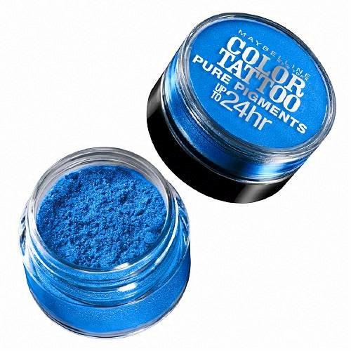 Maybelline Color Tattoo Pure Pigments Loose Powder, Brash Blue (0 formulation)