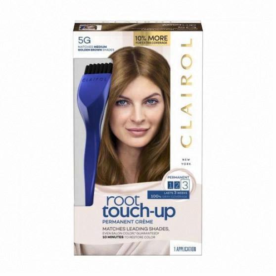 CLAIROL ROOT TOUCH UP HAIRCOLOR MATCHES MEDIUM GOLDEN BROWN SHADES