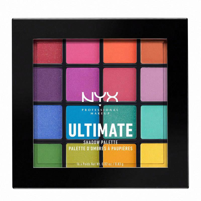 NYX PROFESSIONAL MAKEUP ULTIMATE SHADOW PALETTE - BRIGHTS