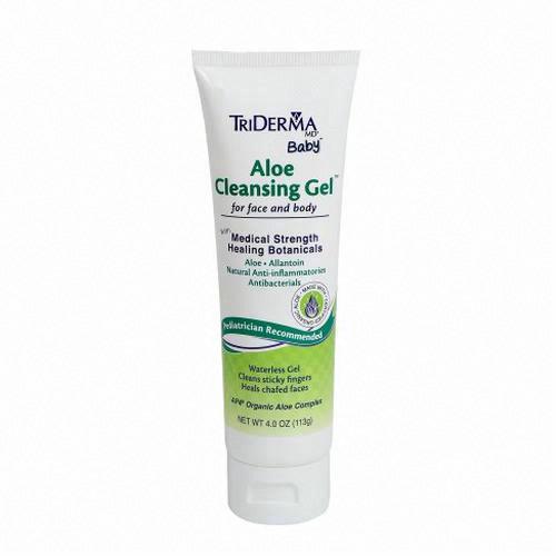TriDerma 宝宝芦荟凝胶TriDerma® Aloe Cleansing Gel™ Helps Soothe and Clean Sensitive Baby Skin