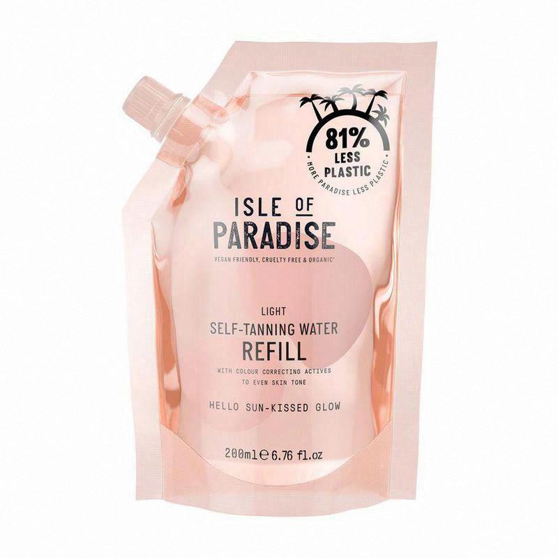 ISLE OF PARADISE SELF-TANNING WATER REFILL POUCH