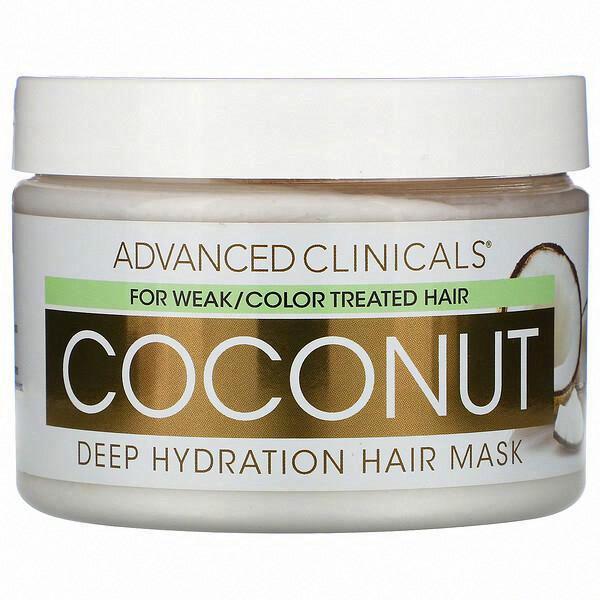 ADVANCED CLINICALS COCONUT DEEP HYDRATION HAIR MASK