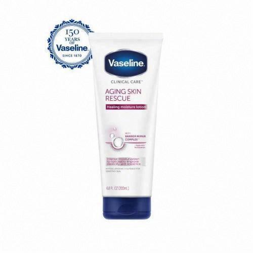 VASELINE CLINICAL CARE AGING SKIN RESCUE HEALING MOISTURE LOTION