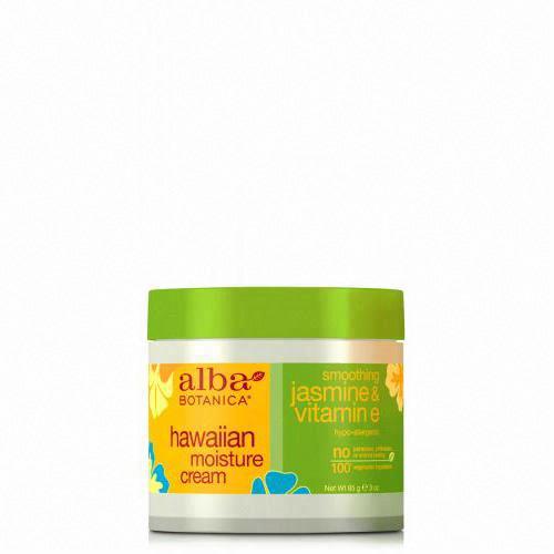 Alba Botanica Hawaiian Moisture Cream, Smoothing Jasmine & Vitamin E