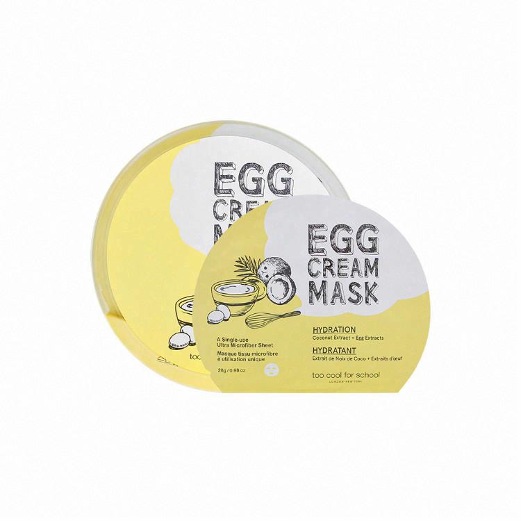 涂酷柔滑鸡蛋营养面膜EGG CREAM MASK