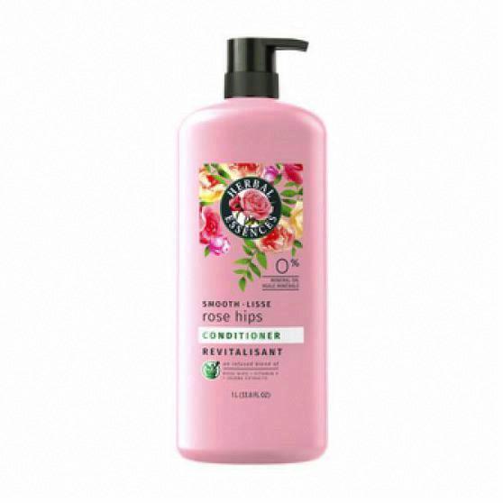 HERBAL ESSENCES SMOOTH COLLECTION CONDITIONER WITH ROSE HIPS JOJOBA EXTRACTS