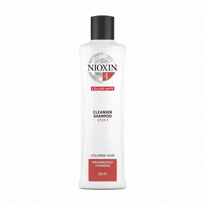 NIOXIN 3-Part System 4 Cleanser Shampoo for Colored Hair with Progressed Thinning